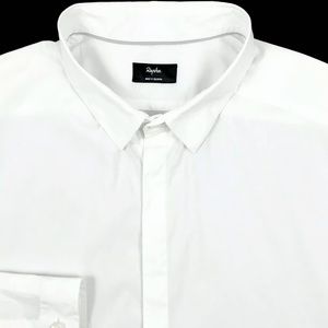 Rapha Mens Solid White Peter Post Cotton Blend